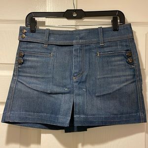 Vintage Citizens of Humanity Premium Denim Miniskirt 27